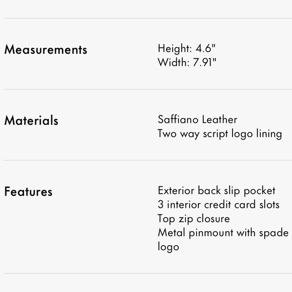 Kate spade Lucy zip wristlet - Picture 4 of 5